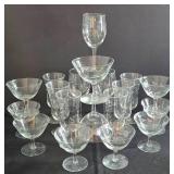 Vintage Libbey Interlude Glassware Collection