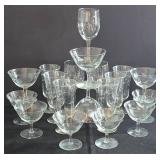 Vintage Libbey Interlude Glassware Collection