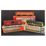 Lionel Train Car Grouping including Lionel Model 6-9504, Lionel Model 6-19515 and Lionel Model 6231 GONX