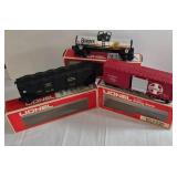 Lionel Train Car Grouping including Lionel Model 6-9117, Lionel Model 6-9154 and Lionel Model 6-9602