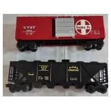 Lionel Train Car Grouping including Lionel Model 6-9117, Lionel Model 6-9154 and Lionel Model 6-9602