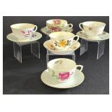 Delicate VintageTeacup & Saucer Sets