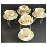 Delicate VintageTeacup & Saucer Sets
