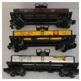 Lionel Electric Trains Collection including Model 6-6307 Pennsylvania Single-Dome Tank Car