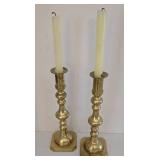 Diverse Brass & Silver Toned Candleholder Selection