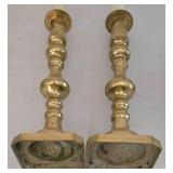 Diverse Brass & Silver Toned Candleholder Selection