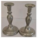 Diverse Brass & Silver Toned Candleholder Selection