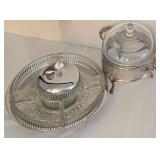 Silver Plate, Stainless & Crystal Serving Options