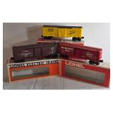 Electric Lionel Train Grouping including Model 6-9717 Union Pacific Box Car