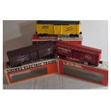 Electric Lionel Train Grouping including Model 6-9717 Union Pacific Box Car