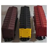Electric Lionel Train Grouping including Model 6-9717 Union Pacific Box Car