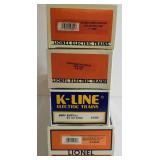 Lionel & K-Line Train Car Grouping including Model 6-6126 Canadian National Box Car