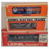 Electric Lionel Train Car Grouping including Model 6-19294 Baltimore & Ohio Timesaver Box Car