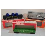 Electric Lionel Train Car Grouping including Model 6-17009 New York Central System Box Car