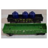 Electric Lionel Train Car Grouping including Model 6-17009 New York Central System Box Car