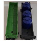 Electric Lionel Train Car Grouping including Model 6-17009 New York Central System Box Car