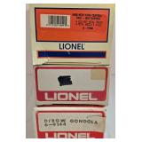 Electric Lionel Train Car Grouping including Model 6-17009 New York Central System Box Car