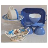 Pretty Blue Serving Options