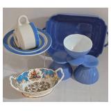 Pretty Blue Serving Options