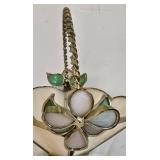 Delicate Stained Glass Basket