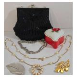 Costume Jewelry, Formal Handbag & More