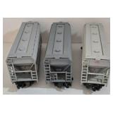 Lionel Electric Train Car Collection including Model 183925 Burlington Route CB&O Box Car