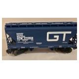 Lionel Electric Train Car Collection including Model 183925 Burlington Route CB&O Box Car