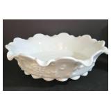 Pretty White Serving Pieces