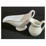 Pretty White Serving Pieces