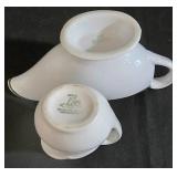 Pretty White Serving Pieces