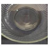 Vintage Pyrex Snowflake Covered Casserole, Pyrex Mixing Bowl, 2-Quart Pampered Chef Batter Bowl and More