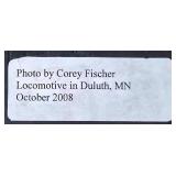 Wood Framed Train Print Collection + Great Northern Railway Map