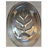Large Selection of Stainless & Silver Plate Platters