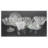 Sparkling Vintage Crystal & Cut Glass Serving Ware
