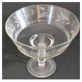 Sparkling Vintage Crystal & Cut Glass Serving Ware
