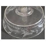 Sparkling Vintage Crystal & Cut Glass Serving Ware