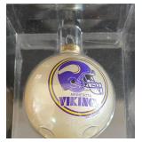 Minnesota Vikings & Twins Ornament Selection Plus Numerous Baseball Trading Cards