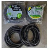 Collection of Sump Pump Drainage Kits & Accessories