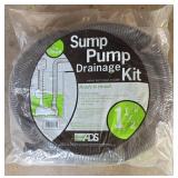 Collection of Sump Pump Drainage Kits & Accessories