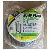 Collection of Sump Pump Drainage Kits & Accessories