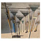 Large Garden Tool Collection