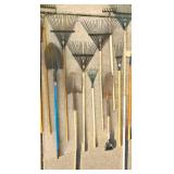 Large Garden Tool Collection
