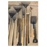 Large Garden Tool Collection