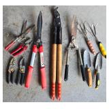 Multiple Gardening Hand Tools