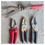Multiple Gardening Hand Tools