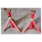 Garage Tool Selection, Including Jack Stands & More