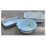 Vintage Enamel Ware Plus 7-Up Crate