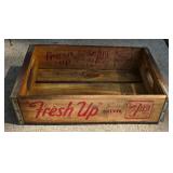Vintage Enamel Ware Plus 7-Up Crate