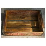 Vintage Enamel Ware Plus 7-Up Crate