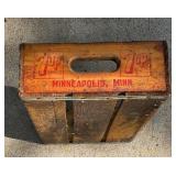 Vintage Enamel Ware Plus 7-Up Crate